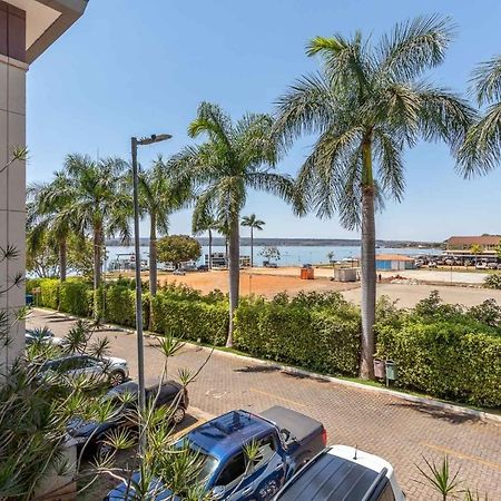 Flat No Life Com Espetacular Vista Do Lago Brasilia Bagian luar foto