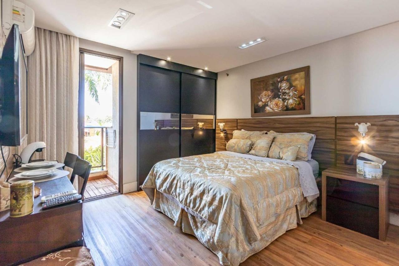 Flat No Life Com Espetacular Vista Do Lago Brasilia Bagian luar foto