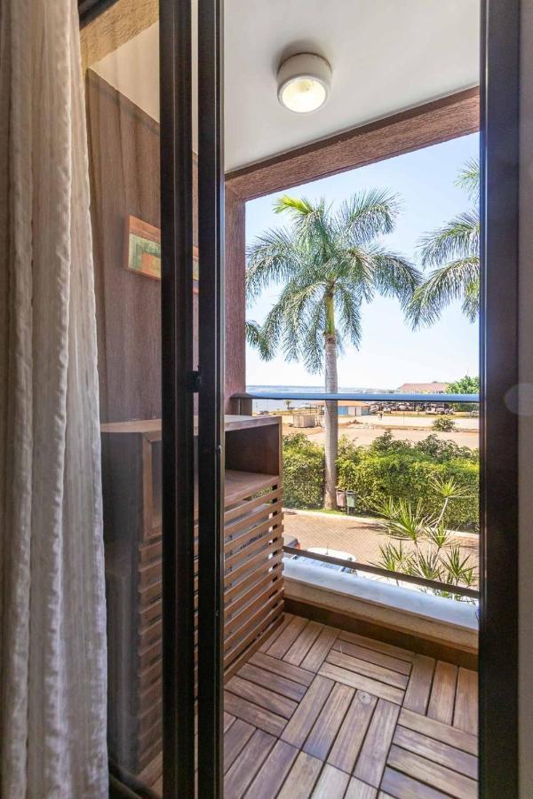 Flat No Life Com Espetacular Vista Do Lago Brasilia Bagian luar foto